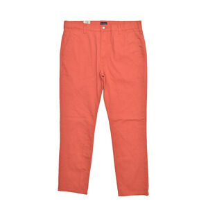 Levi's Men's Regular Size 38x32 Red 511 Slim Stretch Trousers Chinos NWT
